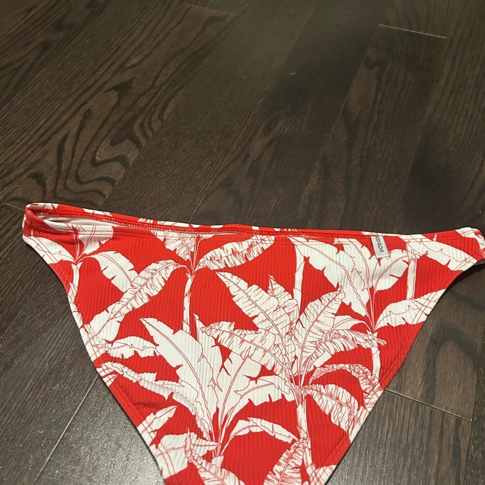 Body Glove Red and White Bikini Bottom - Picture 2 of 4